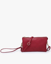 Load image into Gallery viewer, RILEY 3 COMPARTMENT CROSSBODY/ WRISTLET BAG
