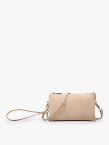 RILEY 3 COMPARTMENT CROSSBODY/ WRISTLET BAG