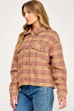 Load image into Gallery viewer, CHLOE MINI HOUNDSTOOTH TRUCKER JACKET