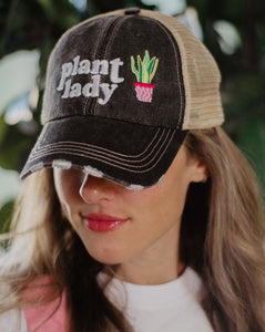 PLANT LADY TRUCKER HAT