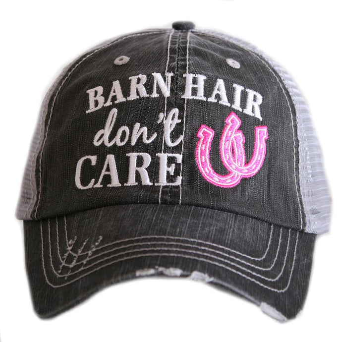 BARN HAIR DON'T CARE TRUCKER HAT