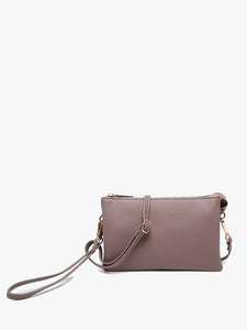 RILEY 3 COMPARTMENT CROSSBODY/ WRISTLET BAG