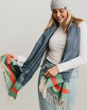 Load image into Gallery viewer, LACEY KNIT SCARF