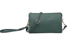 Load image into Gallery viewer, RILEY 3 COMPARTMENT CROSSBODY/ WRISTLET BAG