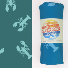 Load image into Gallery viewer, HOODED UPF 50+ SUNSCREEN TOWEL