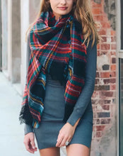 Load image into Gallery viewer, CLASSIC PLAID BLANKET SCARVES