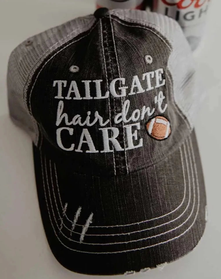 TAILGATE HAIR DON'T CARE TRUCKER HAT