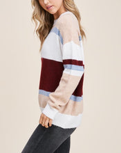 Load image into Gallery viewer, SANDY COLOR BLOCK SWEATER