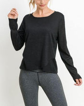 Load image into Gallery viewer, CARINA HACCI PULLOVER WITH LAYERED HEM - K&amp;E FASHIONS