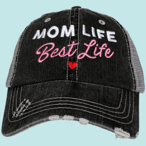MOM LIFE BEST LIFE TRUCKER HAT