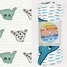 Load image into Gallery viewer, HOODED UPF 50+ SUNSCREEN TOWEL