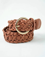 Load image into Gallery viewer, DOUBLE BRAIDED BELT WITH BUCKLE