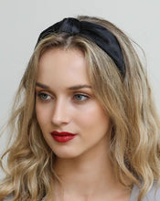 Load image into Gallery viewer, VELVET TWIST KNOTTED HEADBAND